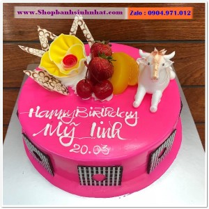 Bánh Sinh Nhật Con ngựa - YN36